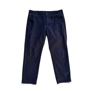 Eddie Bauer Men’s Chino Pants 36x30 Black Straight Leg Stretch Flex